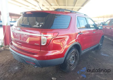 2014 Ford Explorer z USA, uszkodzony, nr VIN 1FM5K8B89EGA08657